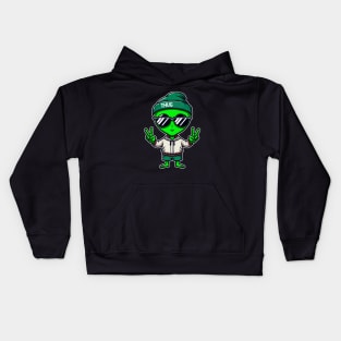 Thug Alien Life Kids Hoodie